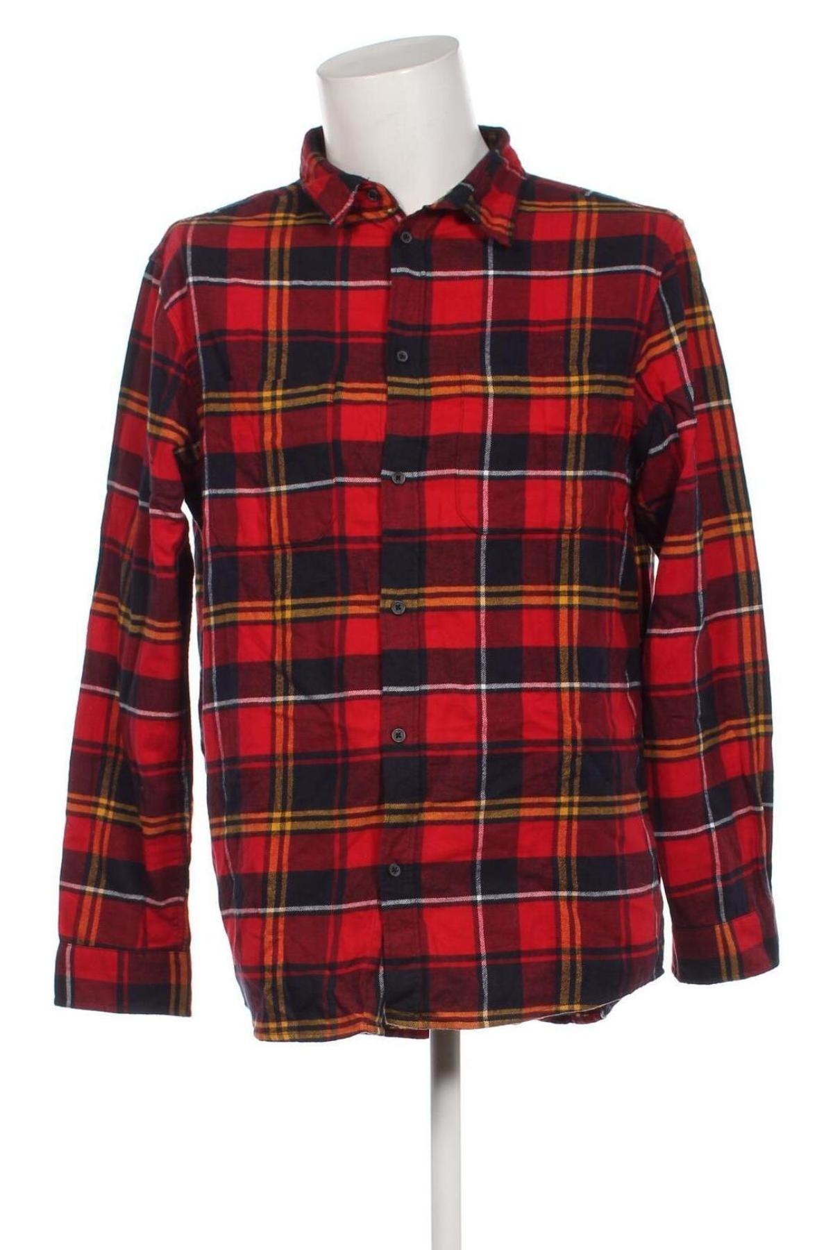 Мъжка риза H&M Divided, Размер L, Цвят Многоцветен, Цена 7,54 лв.