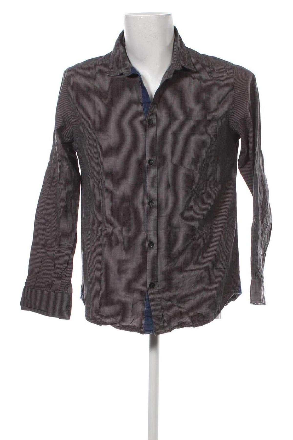 Ανδρικό πουκάμισο Jules, Μέγεθος L, Χρώμα Γκρί, Τιμή 17,94 €