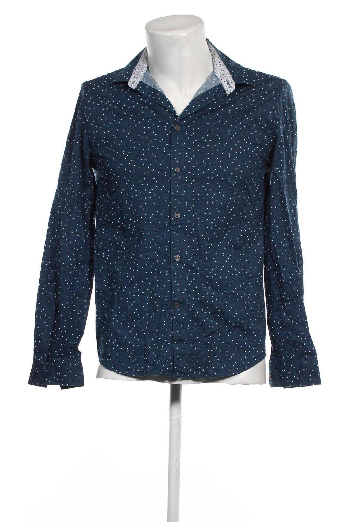 Ανδρικό πουκάμισο Jules, Μέγεθος M, Χρώμα Μπλέ, Τιμή 9,51 €