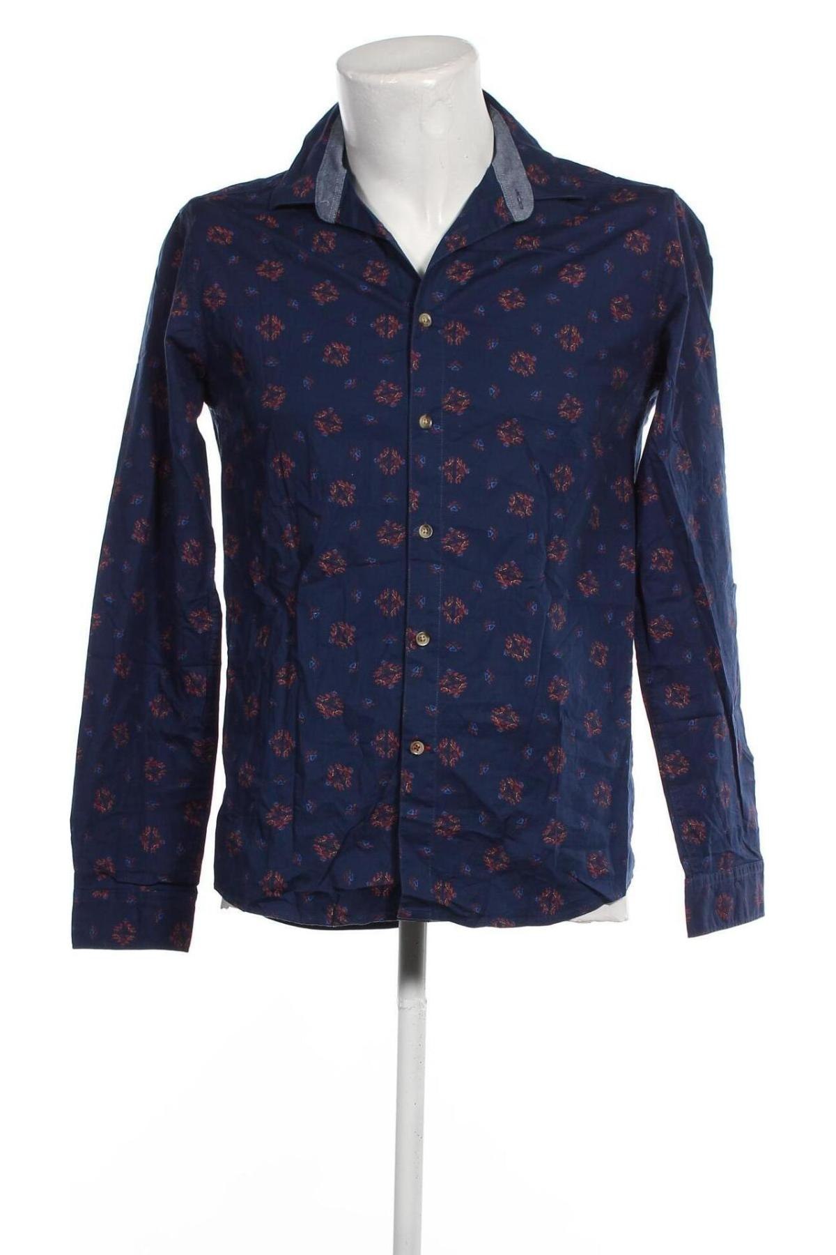 Ανδρικό πουκάμισο Jules, Μέγεθος M, Χρώμα Μπλέ, Τιμή 6,64 €