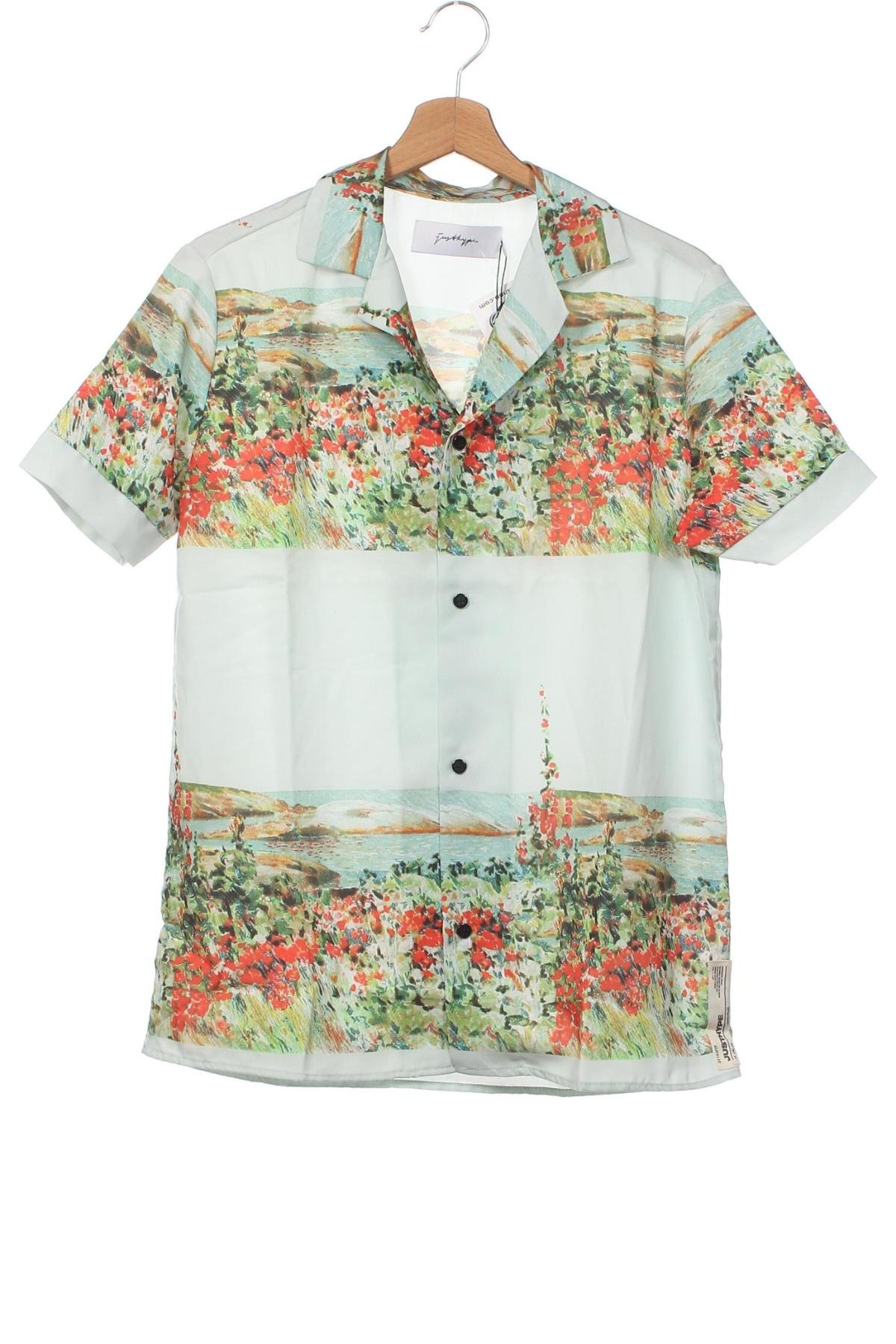Ανδρικό πουκάμισο Just Hype, Μέγεθος S, Χρώμα Πολύχρωμο, Τιμή 6,68 €