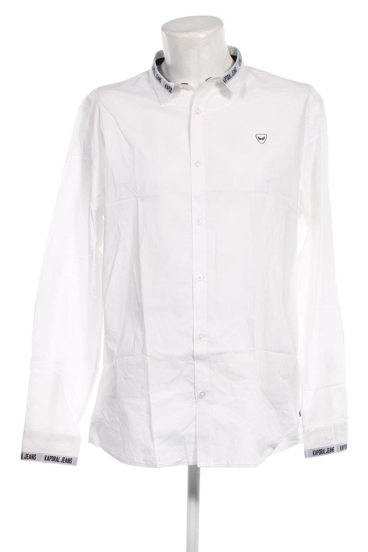 Мъжка риза Kaporal, Размер XXL, Цвят Бял, Цена 44,64 лв.