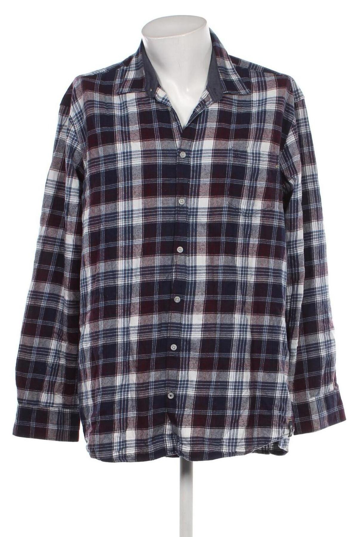 Ανδρικό πουκάμισο Lerros, Μέγεθος 3XL, Χρώμα Πολύχρωμο, Τιμή 11,29 €