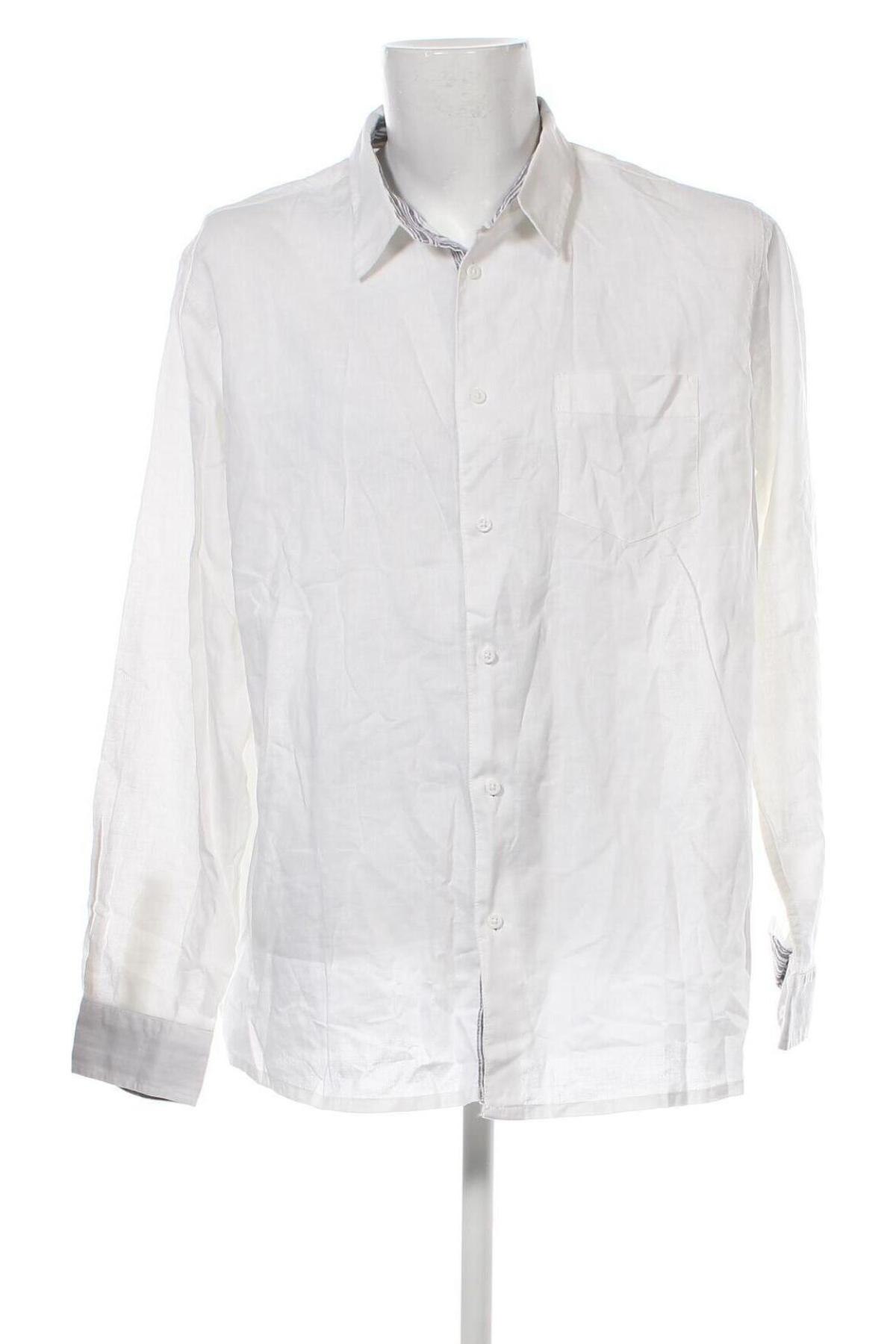Мъжка риза Livergy, Размер XXL, Цвят Бял, Цена 16,82 лв.