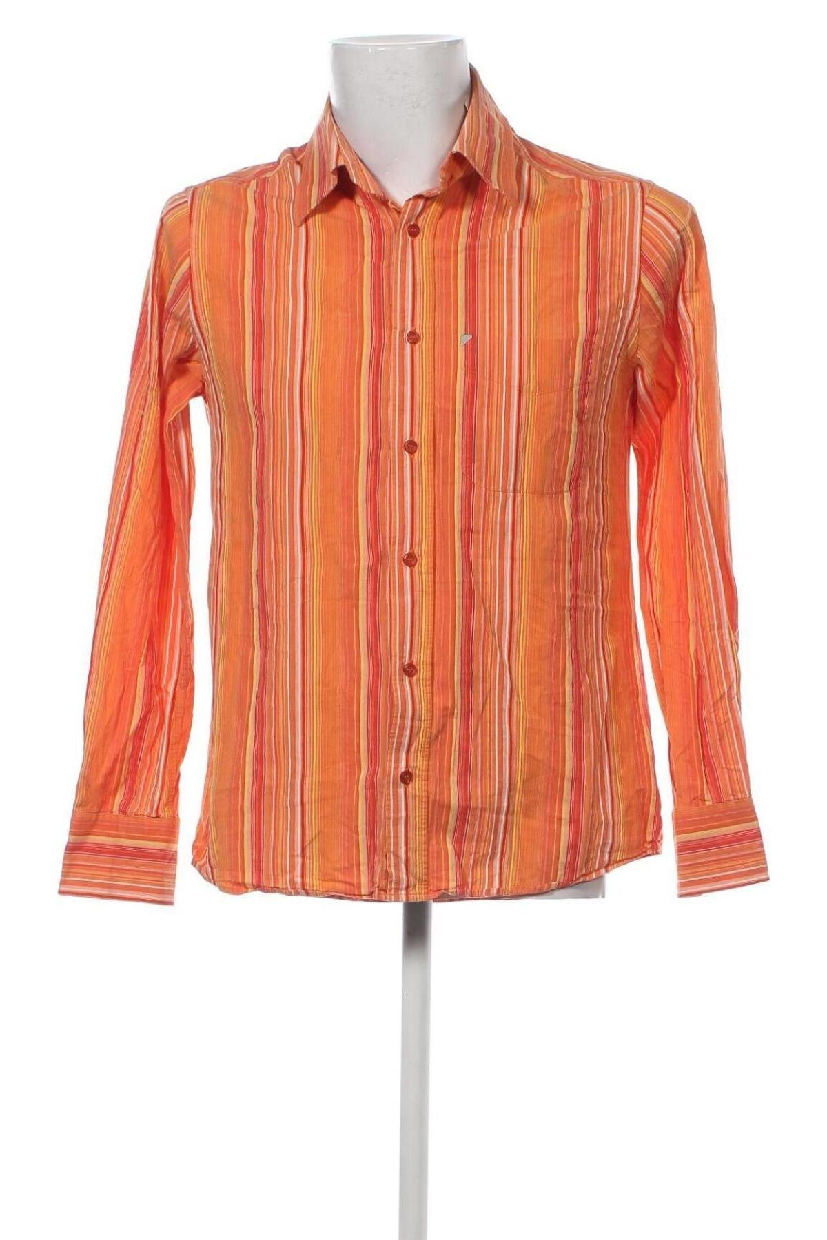 Ανδρικό πουκάμισο New Man, Μέγεθος M, Χρώμα Πορτοκαλί, Τιμή 17,94 €