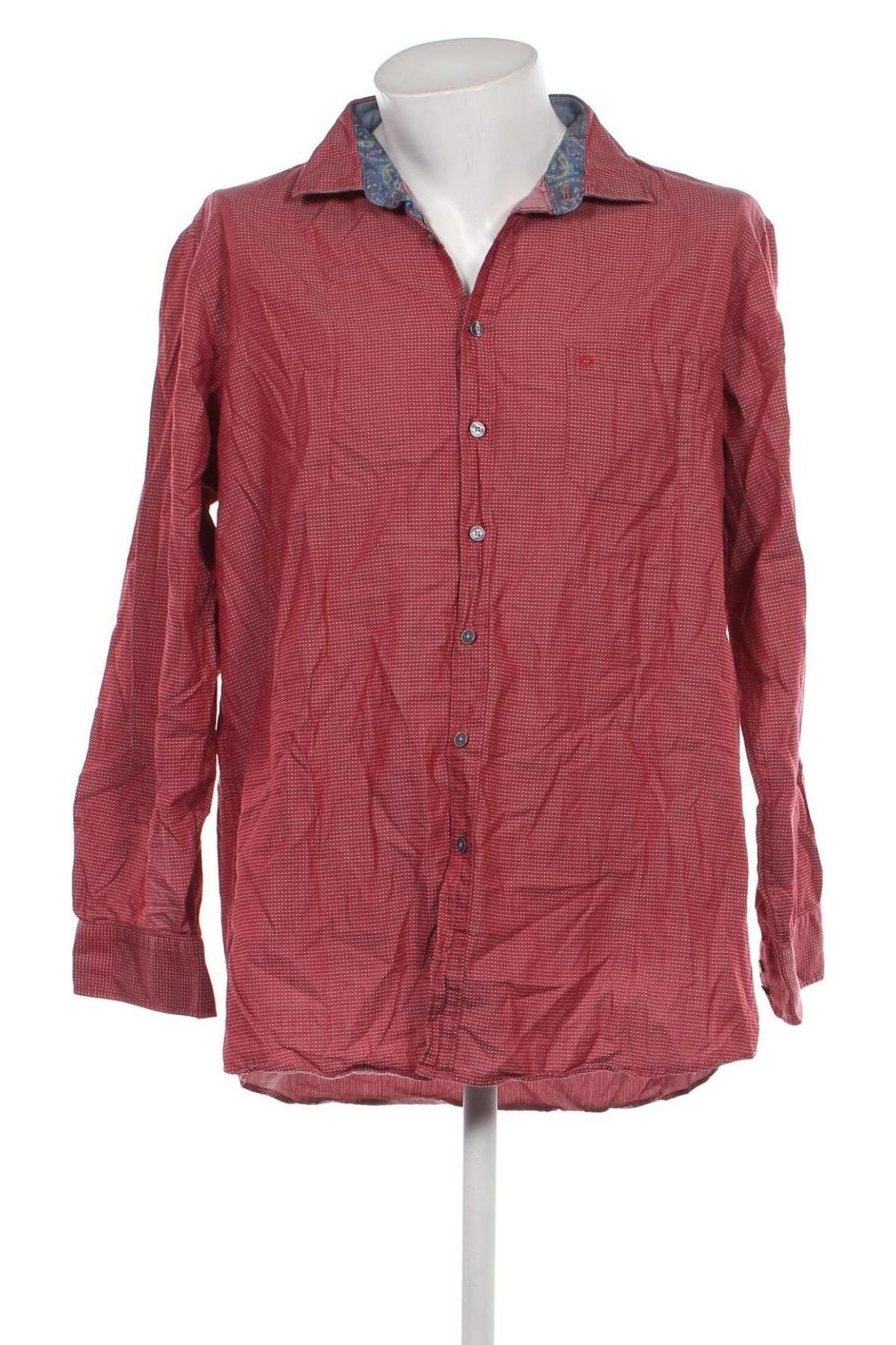 Herrenhemd Olymp, Größe XXL, Farbe Rot, Preis 18,18 €
