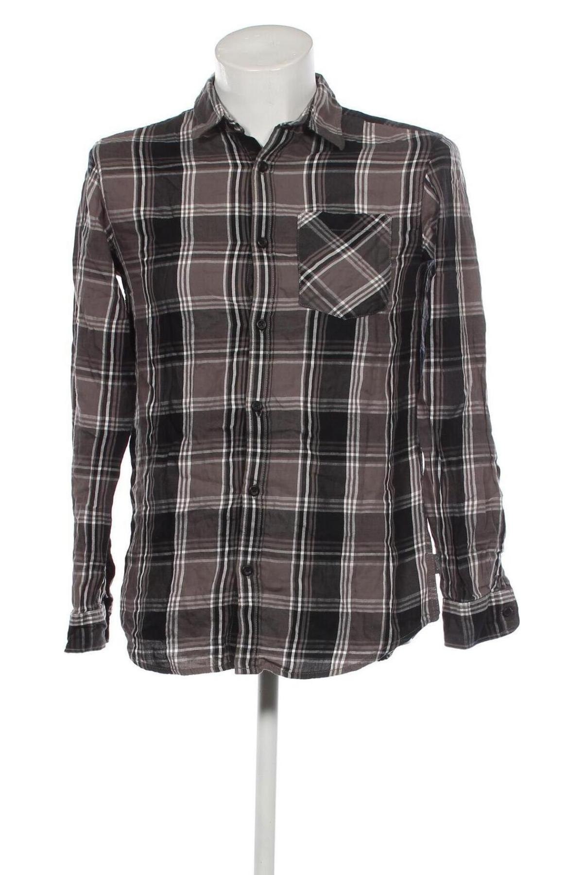 Ανδρικό πουκάμισο Originals By Jack & Jones, Μέγεθος L, Χρώμα Πολύχρωμο, Τιμή 4,46 €
