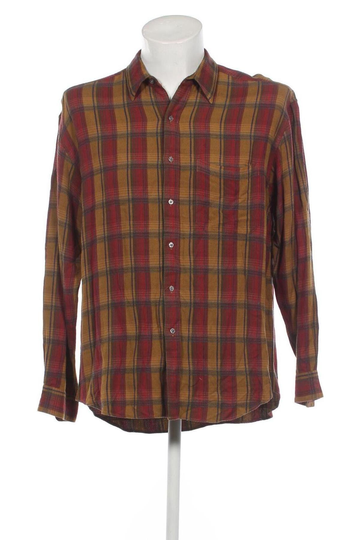 Мъжка риза Perry Ellis, Размер L, Цвят Многоцветен, Цена 11,04 лв.