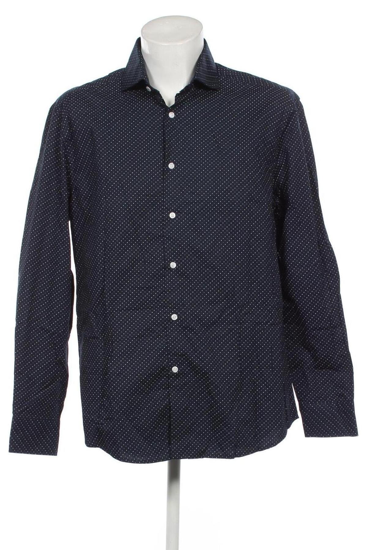 Мъжка риза Portonova, Размер XL, Цвят Син, Цена 17,98 лв.