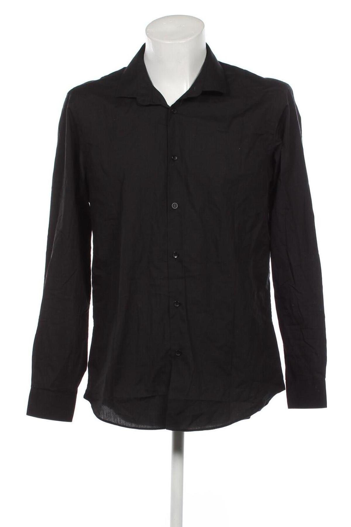 Ανδρικό πουκάμισο Primark, Μέγεθος XL, Χρώμα Μαύρο, Τιμή 17,94 €