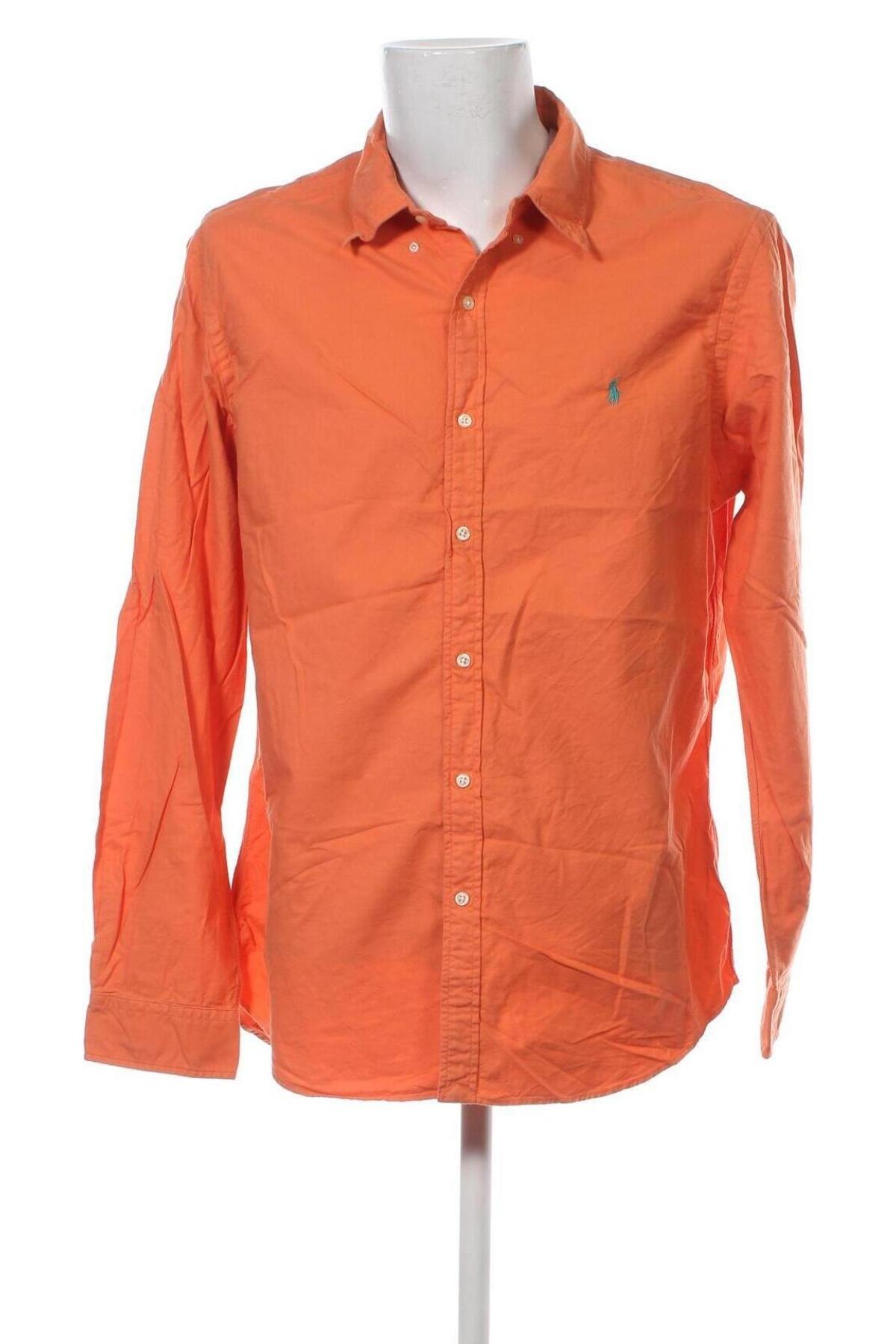 Мъжка риза Ralph Lauren, Размер XXL, Цвят Оранжев, Цена 73,00 лв.