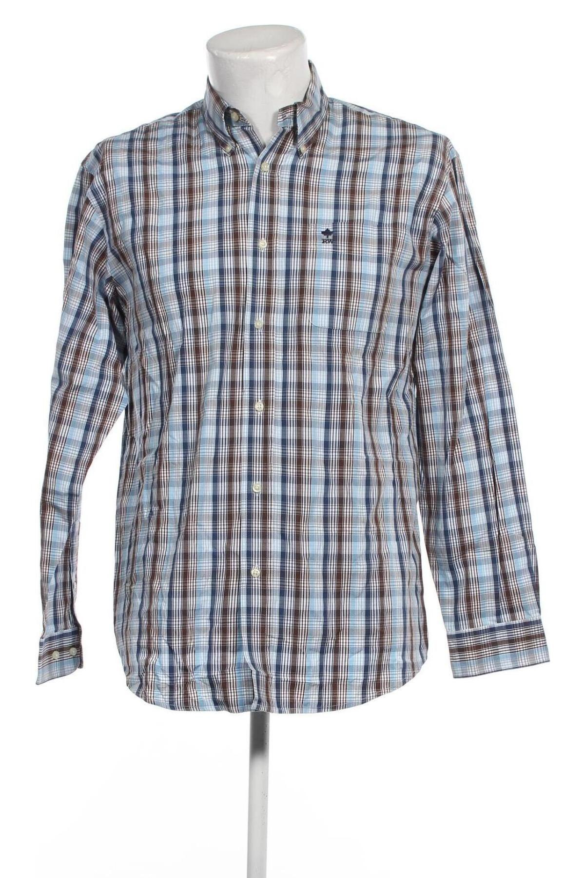 Мъжка риза River Woods, Размер M, Цвят Многоцветен, Цена 54,00 лв.