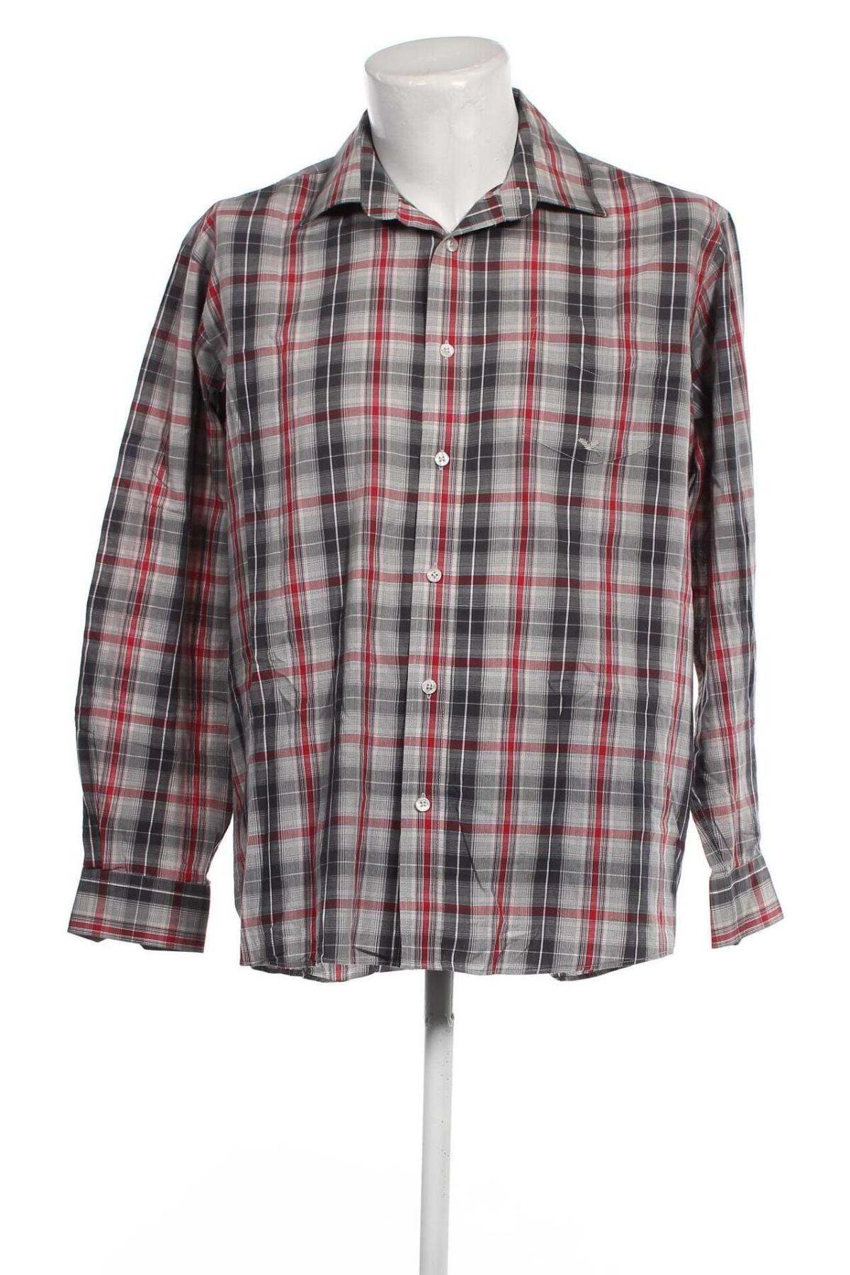 Ανδρικό πουκάμισο Ross River, Μέγεθος L, Χρώμα Γκρί, Τιμή 3,23 €