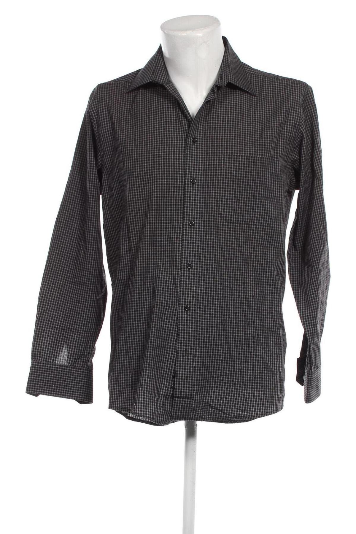 Herrenhemd STI, Größe M, Farbe Grau, Preis 2,67 €