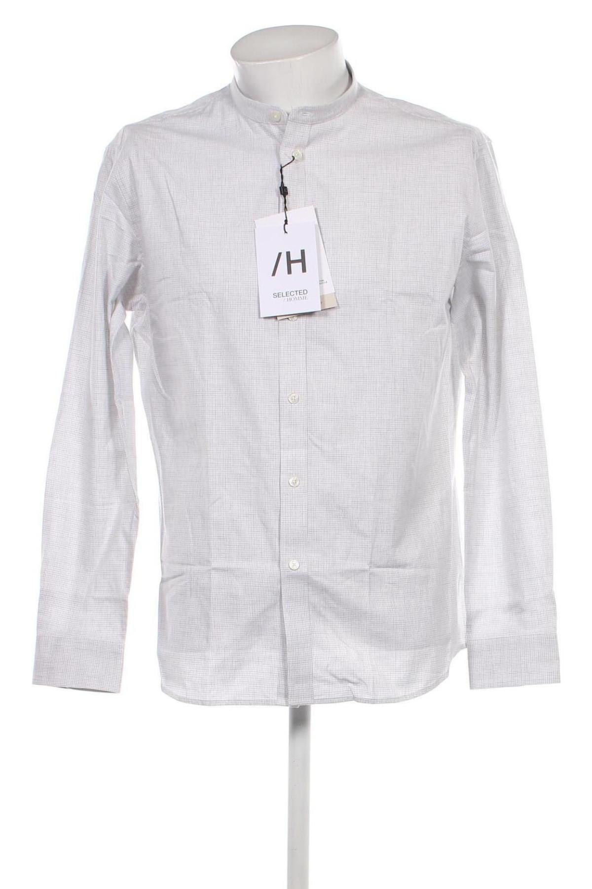 Pánska košeľa  Selected Homme, Veľkosť L, Farba Sivá, Cena  42,27 €