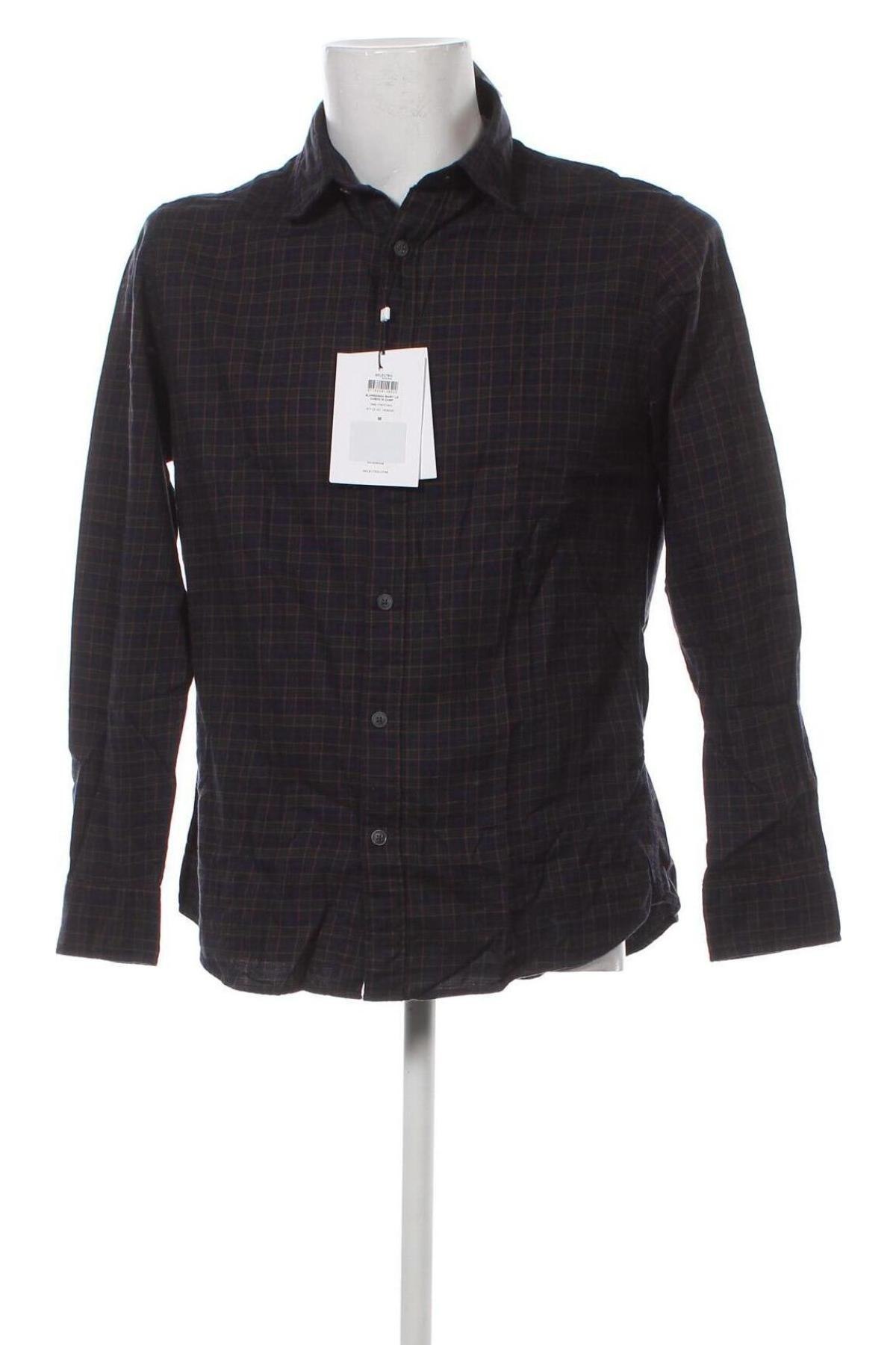 Ανδρικό πουκάμισο Selected Homme, Μέγεθος M, Χρώμα Πολύχρωμο, Τιμή 11,41 €
