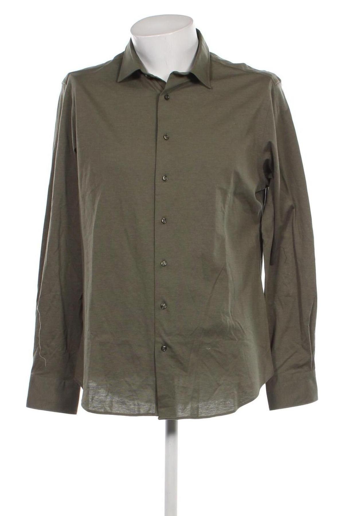 Ανδρικό πουκάμισο Shiwi, Μέγεθος L, Χρώμα Πράσινο, Τιμή 10,39 €