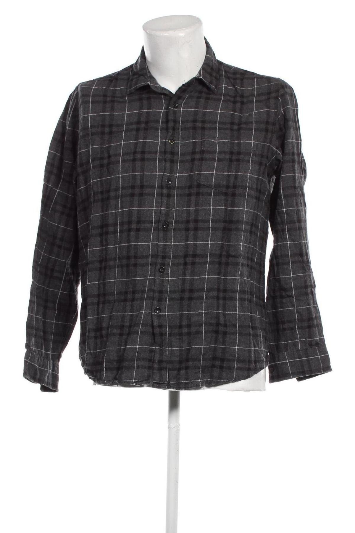 Herrenhemd Straight Up, Größe L, Farbe Grau, Preis 3,43 €
