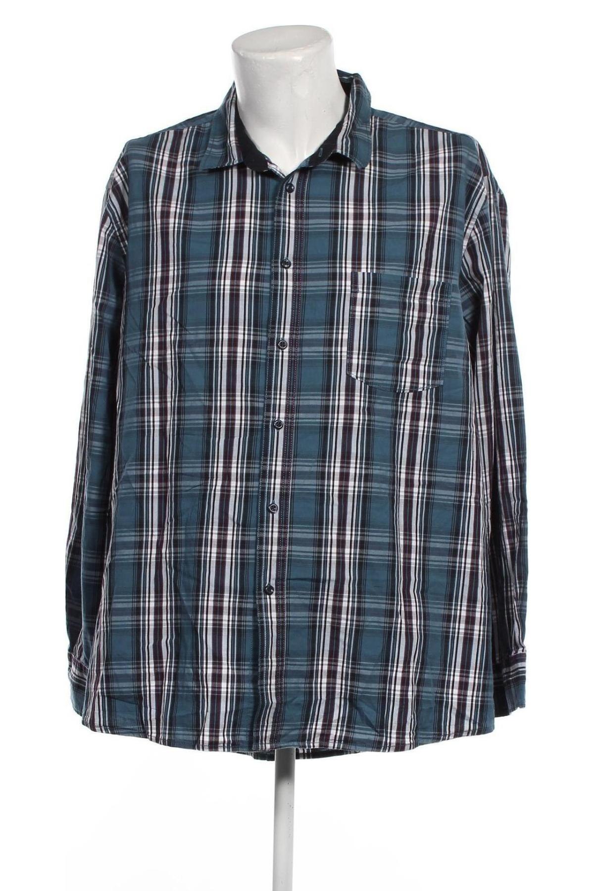 Ανδρικό πουκάμισο Straight Up, Μέγεθος 4XL, Χρώμα Πολύχρωμο, Τιμή 14,35 €