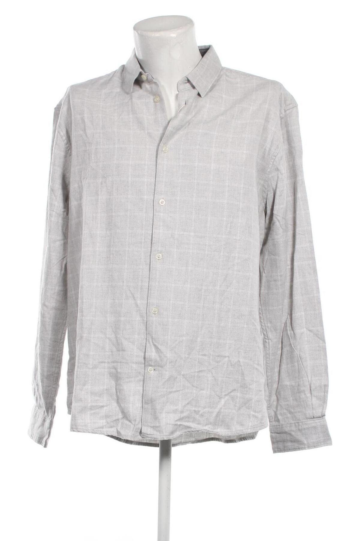 Мъжка риза Tom Tailor, Размер XXL, Цвят Сив, Цена 62,64 лв.