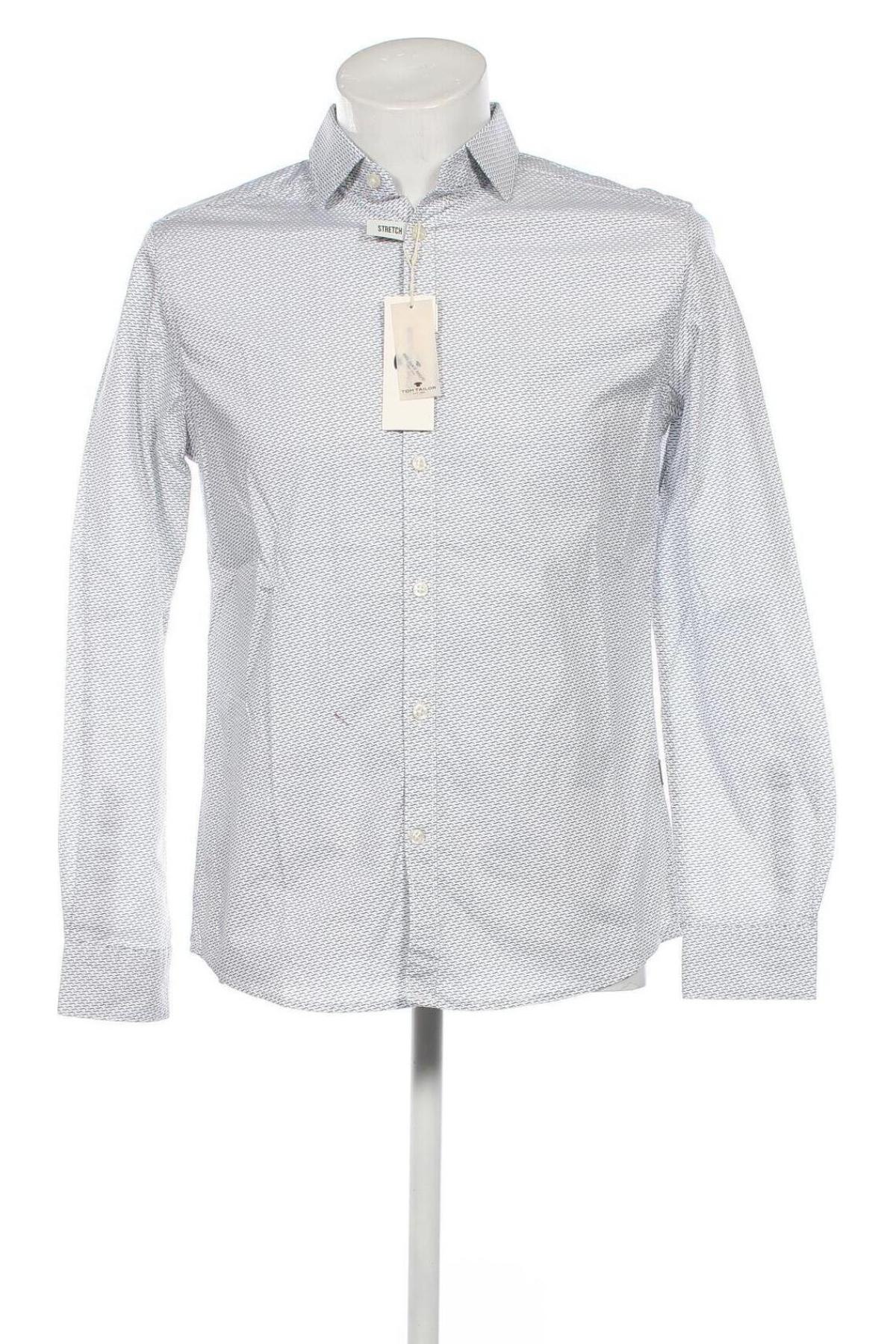 Ανδρικό πουκάμισο Tom Tailor, Μέγεθος M, Χρώμα Λευκό, Τιμή 20,41 €