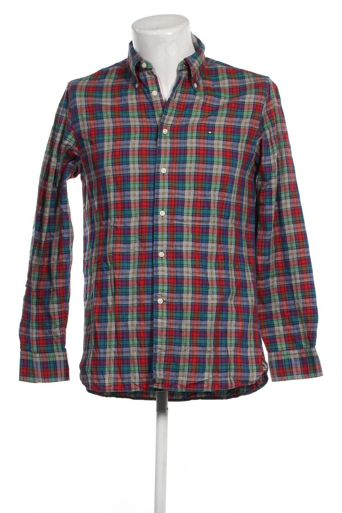 Мъжка риза Tommy Hilfiger, Размер S, Цвят Многоцветен, Цена 54,00 лв.
