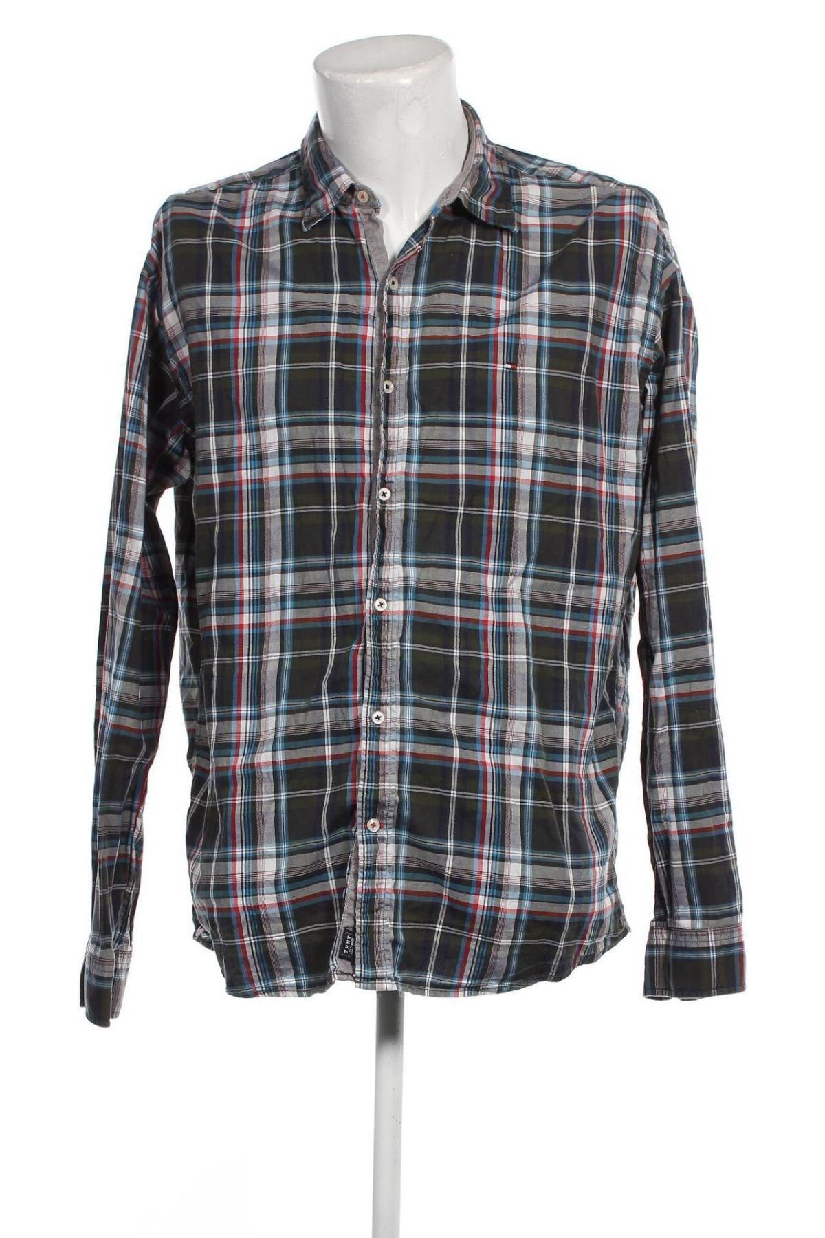 Pánská košile  Tommy Hilfiger, Velikost XL, Barva Zelená, Cena  861,00 Kč