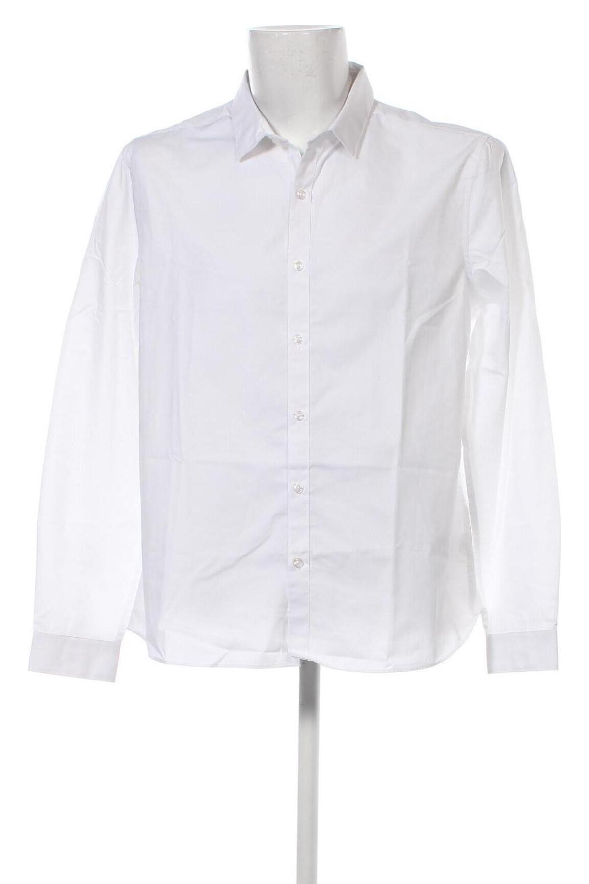 Мъжка риза Topman, Размер XL, Цвят Бял, Цена 72,00 лв.
