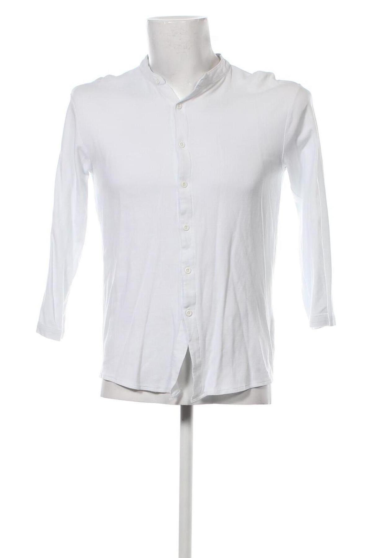 Мъжка риза Trendyol, Размер M, Цвят Бял, Цена 23,91 лв.