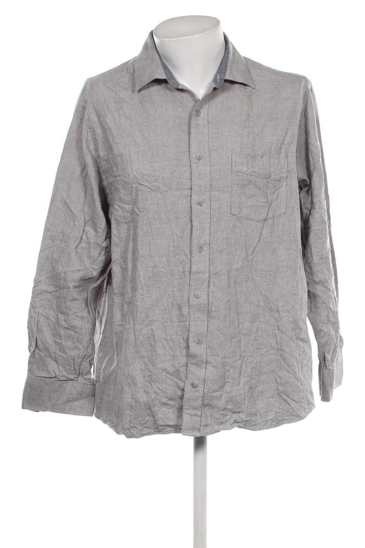 Мъжка риза Walbusch, Размер XL, Цвят Сив, Цена 26,52 лв.