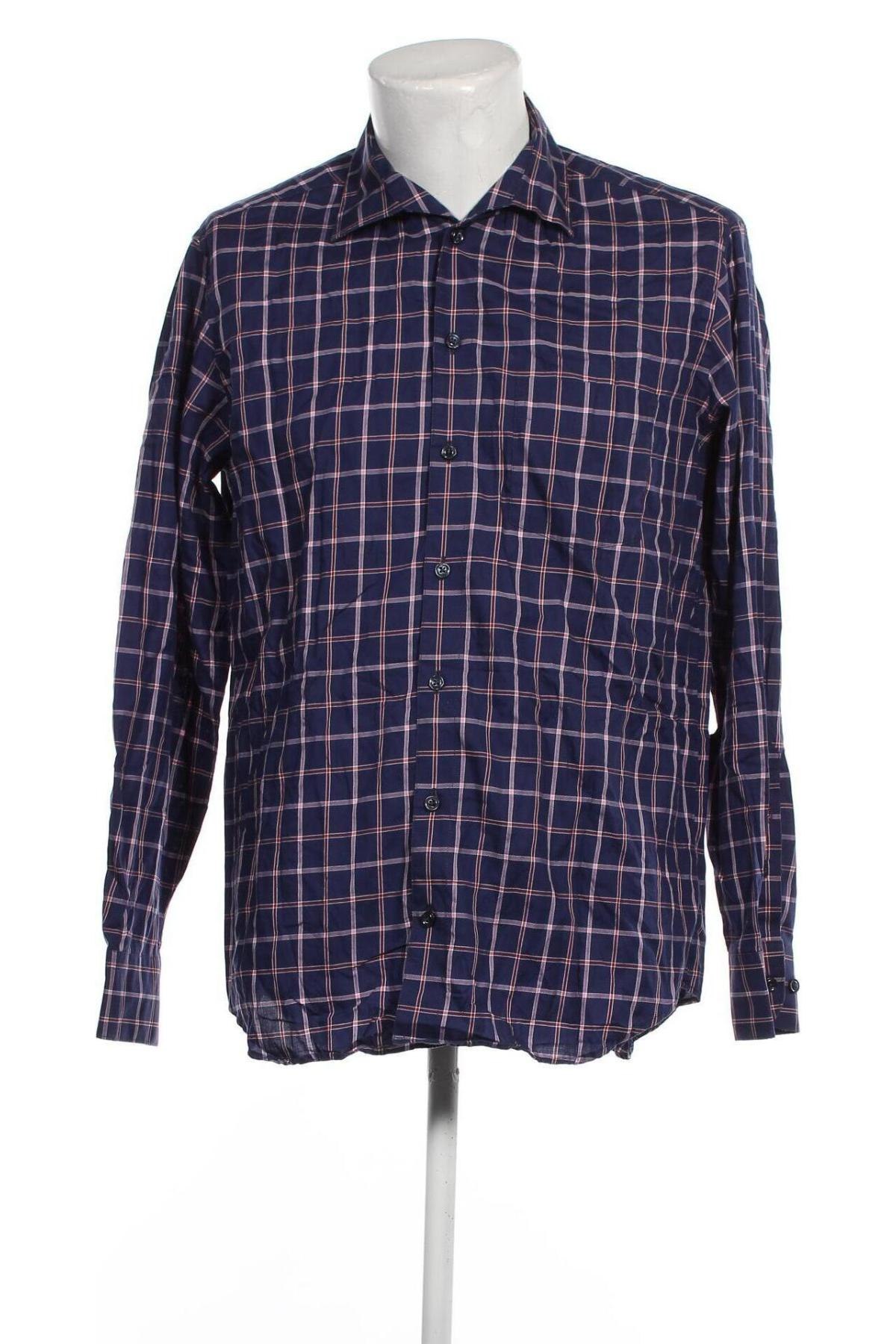 Ανδρικό πουκάμισο Walbusch, Μέγεθος L, Χρώμα Μπλέ, Τιμή 16,88 €