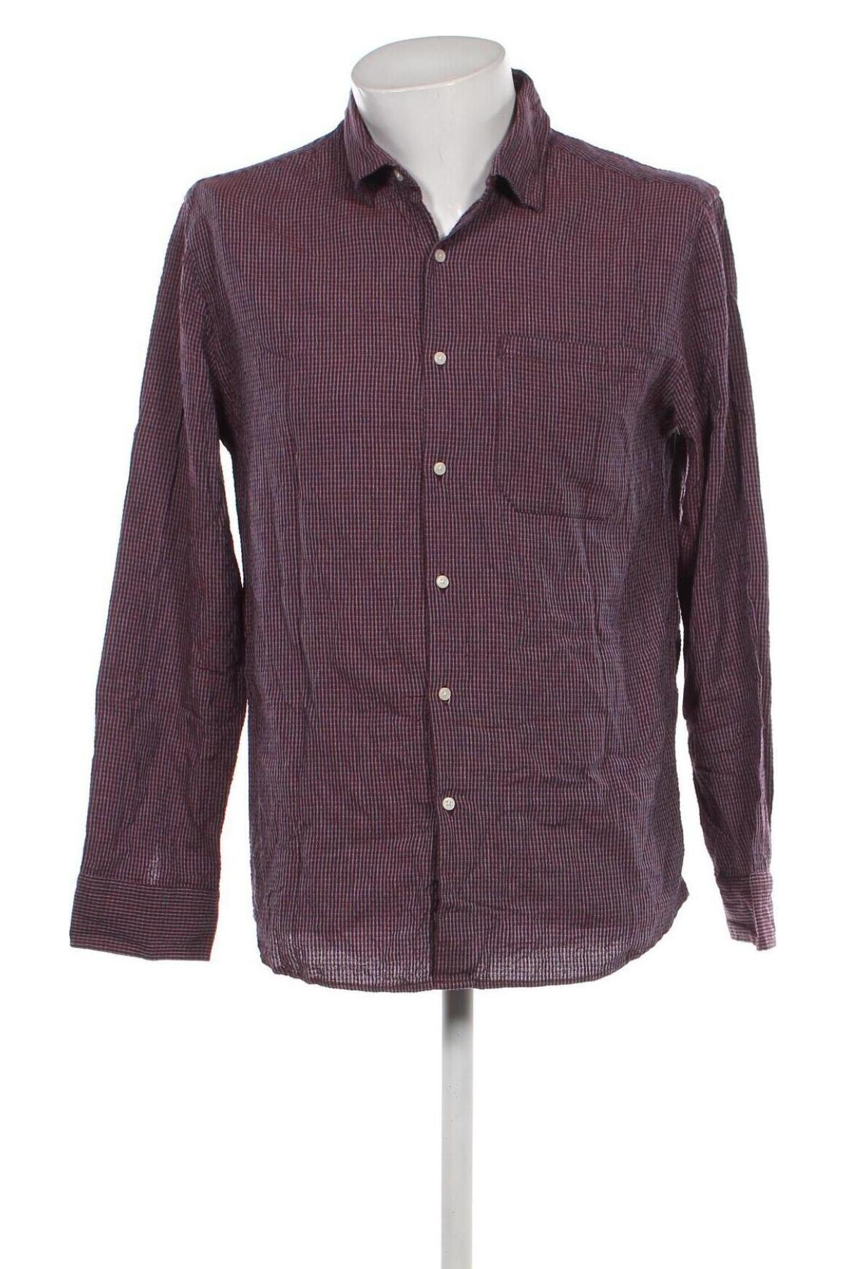 Мъжка риза Zara, Размер L, Цвят Лилав, Цена 24,00 лв.