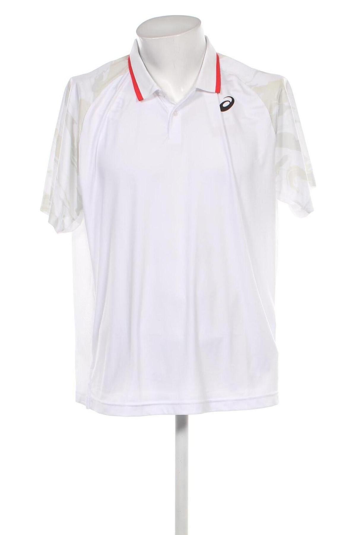 Ανδρικό t-shirt ASICS, Μέγεθος XL, Χρώμα Λευκό, Τιμή 26,31 €