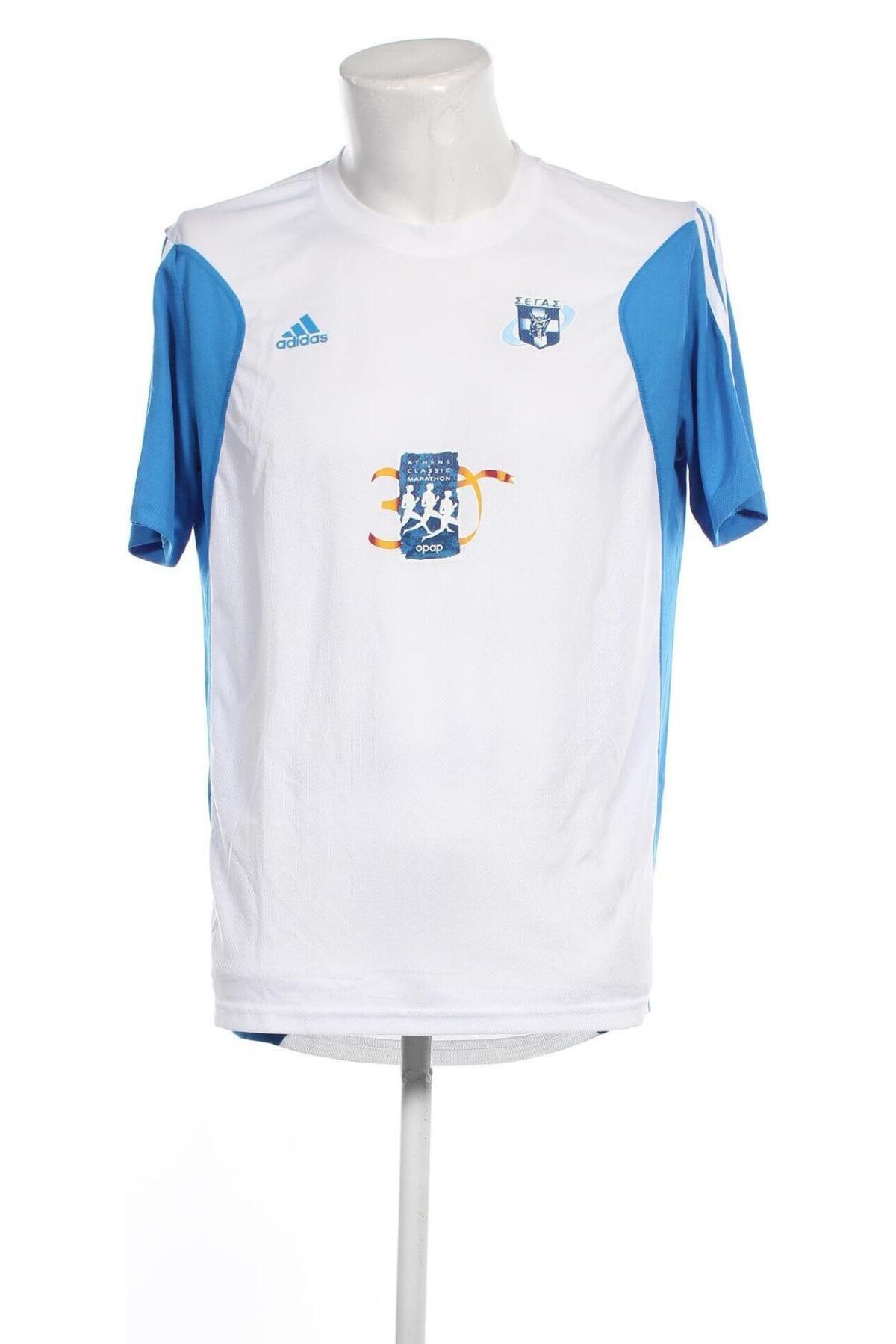 Ανδρικό t-shirt Adidas, Μέγεθος M, Χρώμα Καφέ, Τιμή 12,37 €