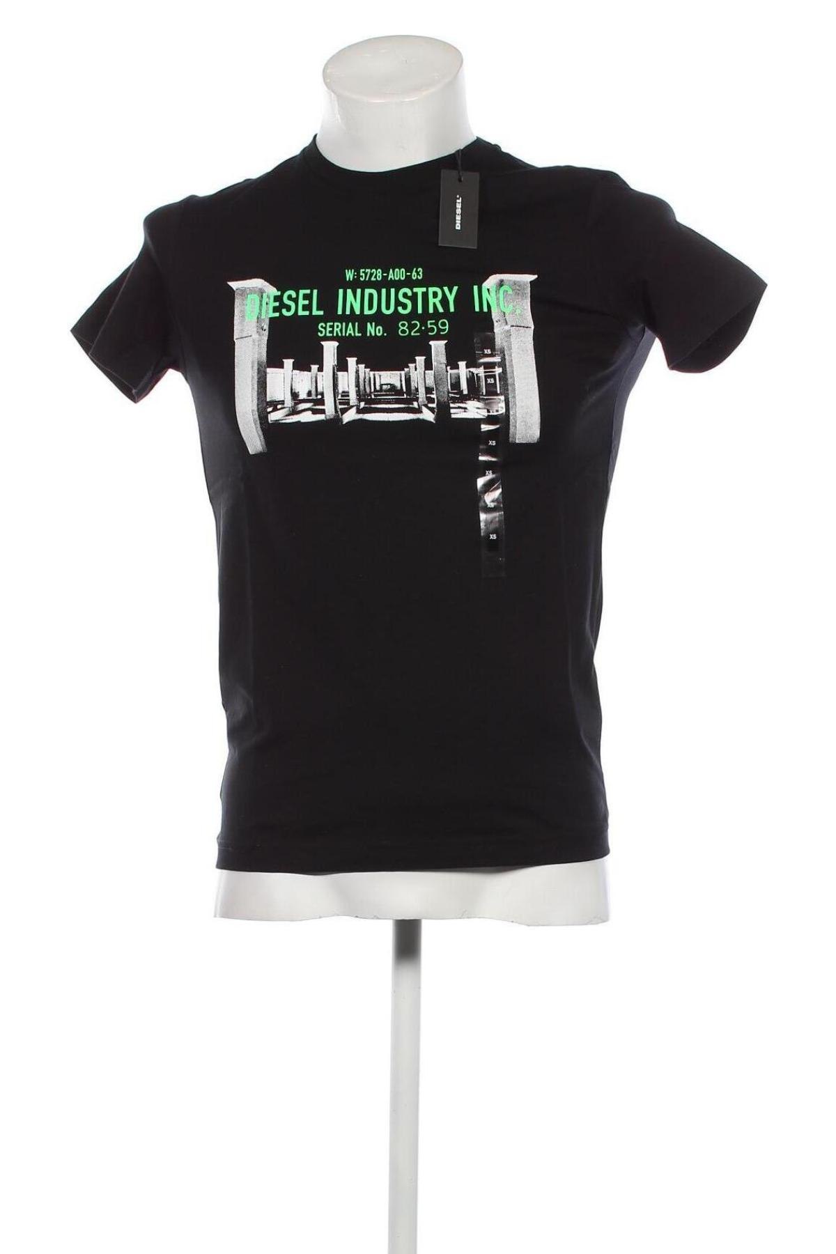 Pánské tričko  Diesel, Velikost XS, Barva Černá, Cena  1 696,00 Kč