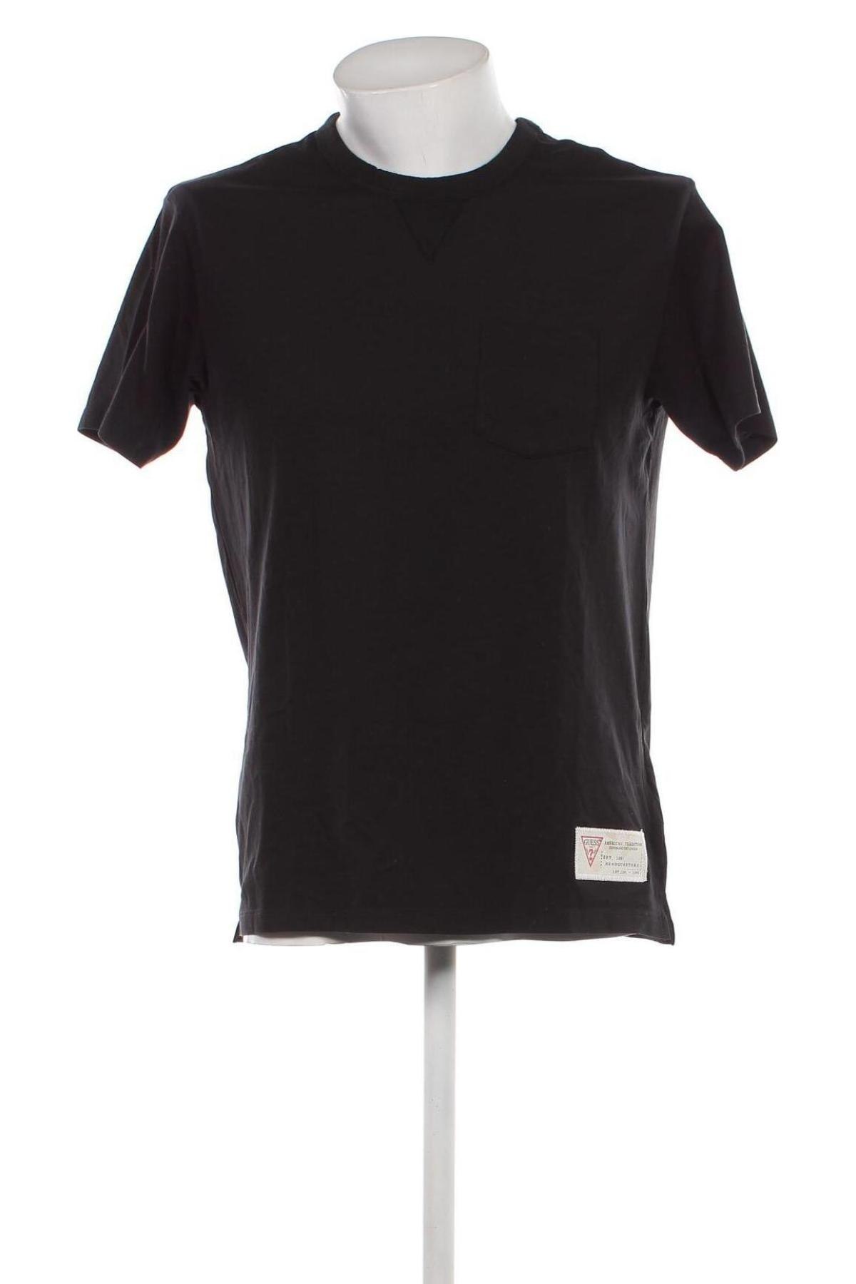 Ανδρικό t-shirt Guess, Μέγεθος S, Χρώμα Μαύρο, Τιμή 35,05 €
