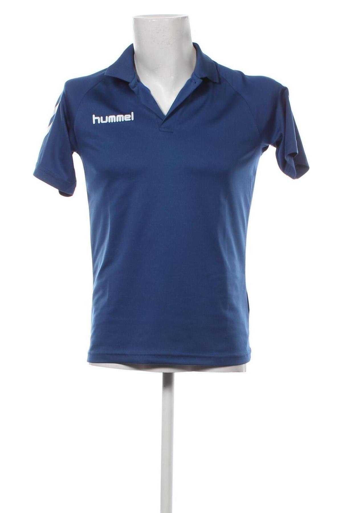 Ανδρικό t-shirt Hummel, Μέγεθος S, Χρώμα Μπλέ, Τιμή 6,45 €