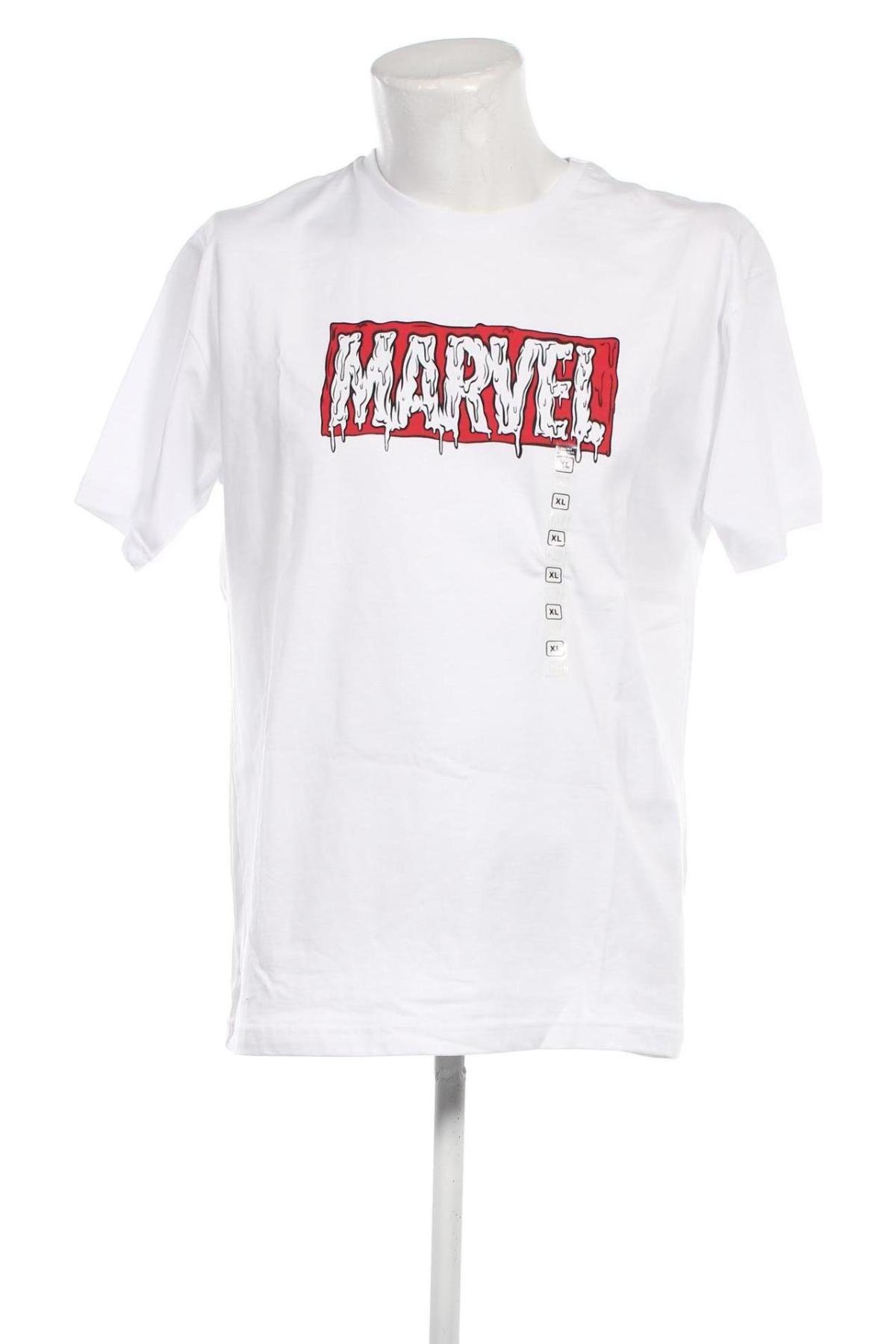 Ανδρικό t-shirt Marvel, Μέγεθος XL, Χρώμα Λευκό, Τιμή 14,95 €