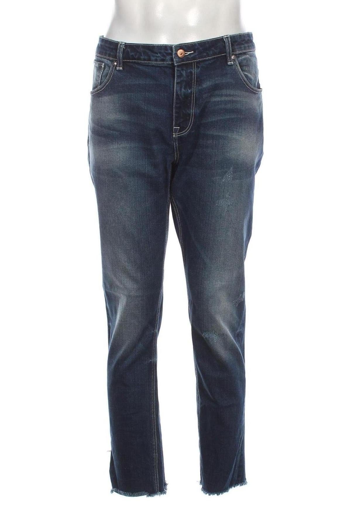 Męskie jeansy ASOS, Rozmiar XL, Kolor Niebieski, Cena 62,28 zł