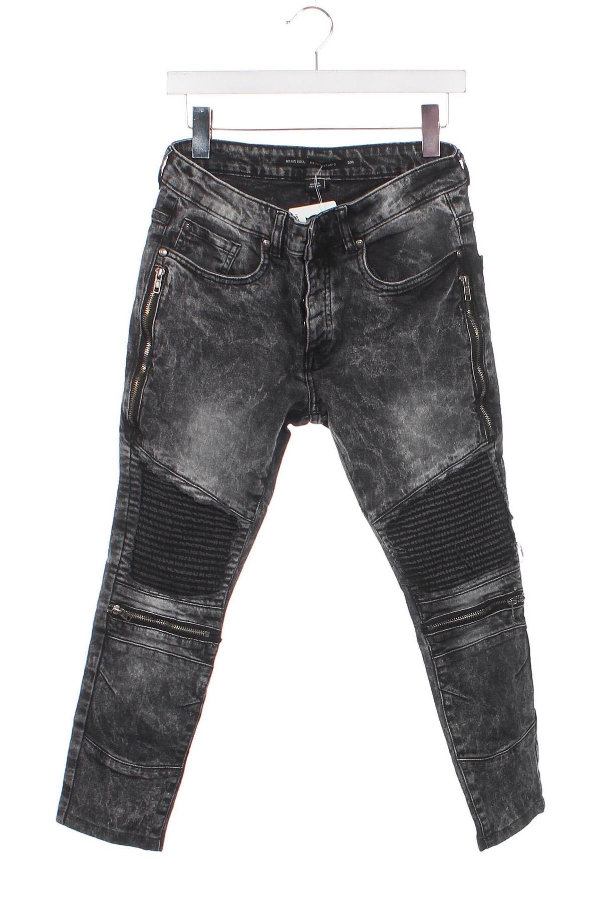 Herren Jeans Brave Soul, Größe S, Farbe Grau, Preis 20,18 €