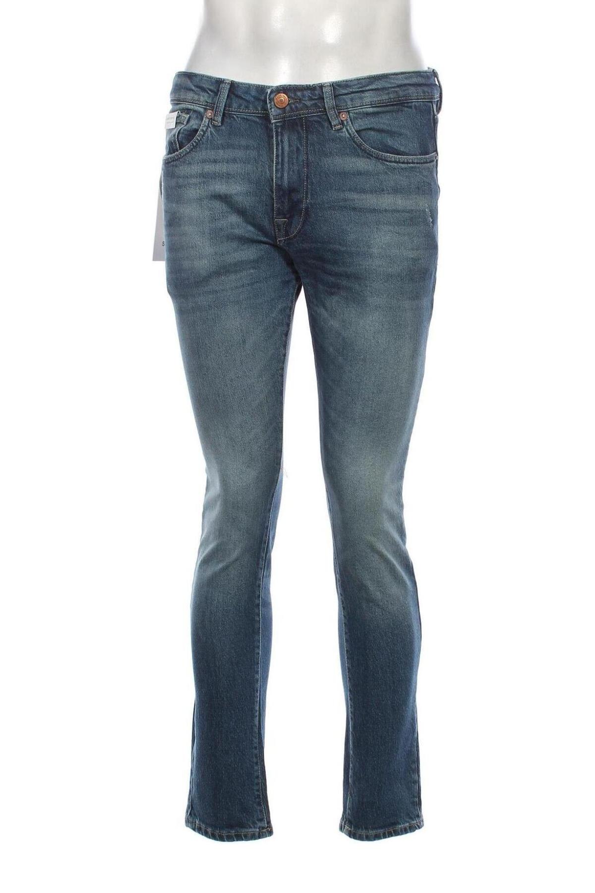 Męskie jeansy Selected Homme, Rozmiar M, Kolor Niebieski, Cena 290,53 zł
