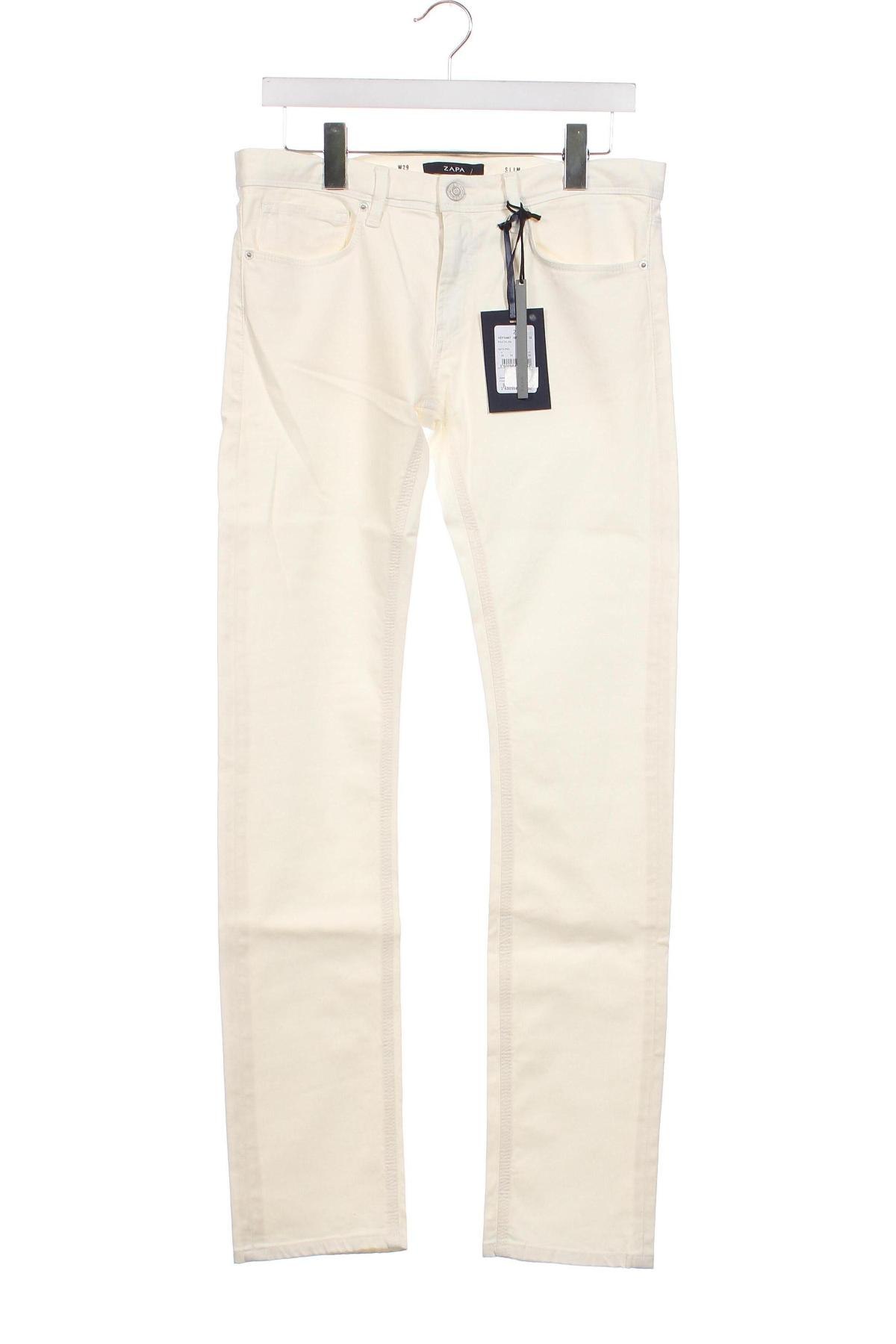 Herren Jeans ZAPA, Größe S, Farbe Ecru, Preis € 12,80