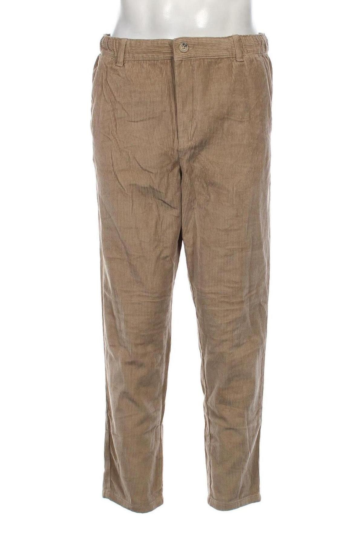 Мъжки джинси Kiabi, Размер M, Цвят Бежов, Цена 8,41 лв.