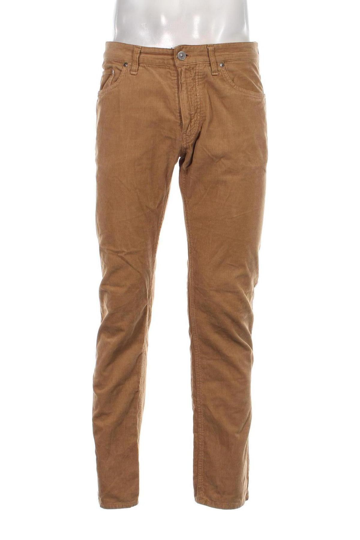 Pantaloni raiați de bărbați Marc O'Polo, Mărime L, Culoare Maro, Preț 44,74 Lei