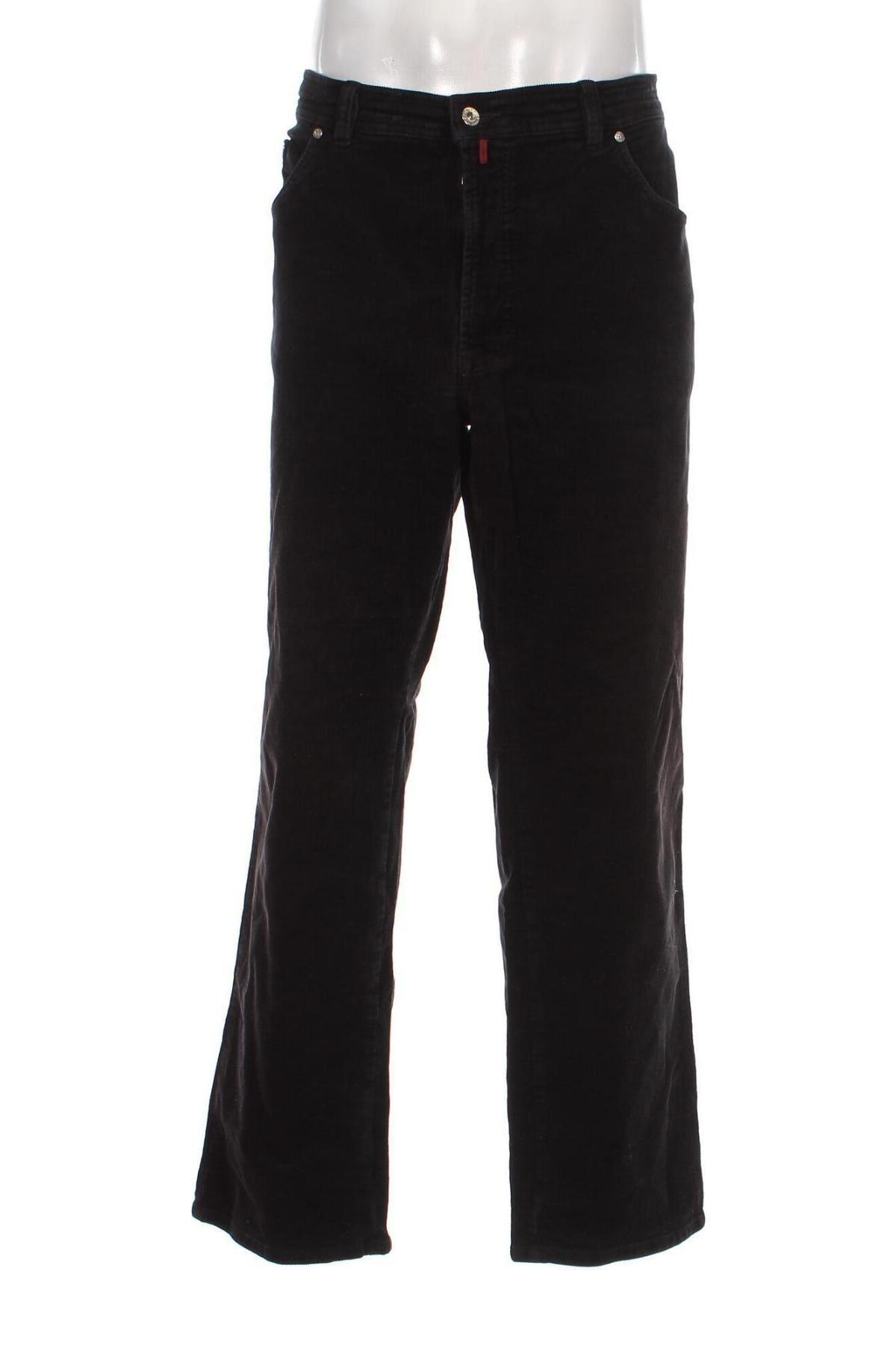 Pantaloni raiați de bărbați Pierre Cardin, Mărime XXL, Culoare Negru, Preț 144,74 Lei