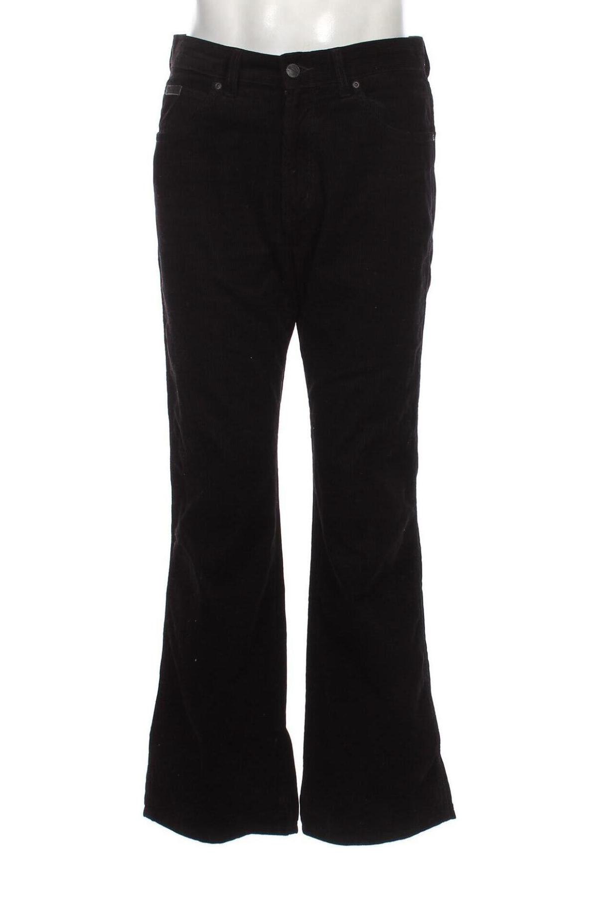 Pantaloni raiați de bărbați Wrangler, Mărime M, Culoare Negru, Preț 83,95 Lei