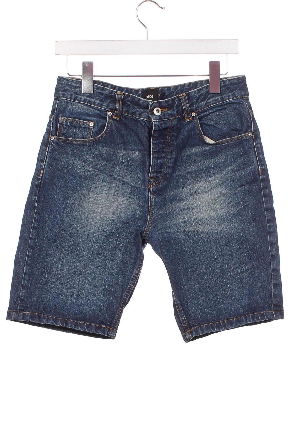 Pantaloni scurți de bărbați ASOS, Mărime XS, Culoare Albastru, Preț 51,02 Lei