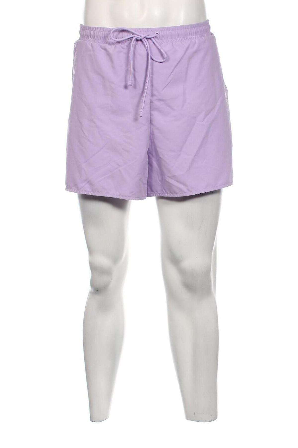 Ανδρικό κοντό παντελόνι Dan Fox X About You, Μέγεθος XL, Χρώμα Βιολετί, Τιμή 22,43 €
