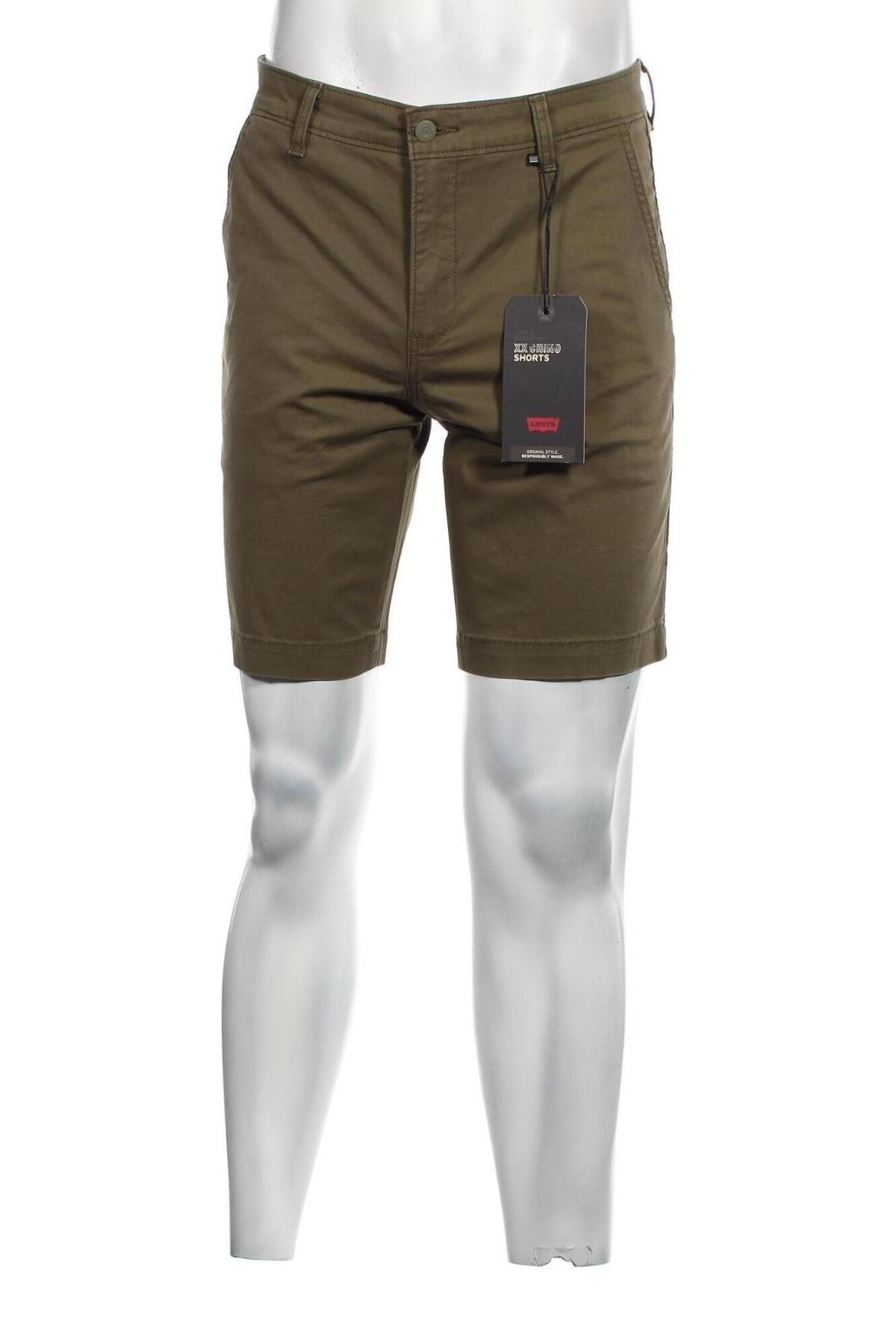 Pantaloni scurți de bărbați Levi's, Mărime M, Culoare Verde, Preț 181,58 Lei