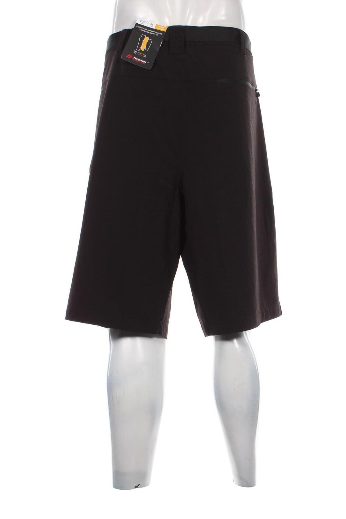 Ανδρικό κοντό παντελόνι Maier Sports, Μέγεθος 4XL, Χρώμα Μαύρο, Τιμή 37,11 €